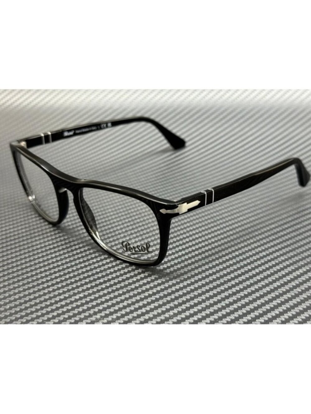 New Persol Men Black Eyeglasses 54-19-145